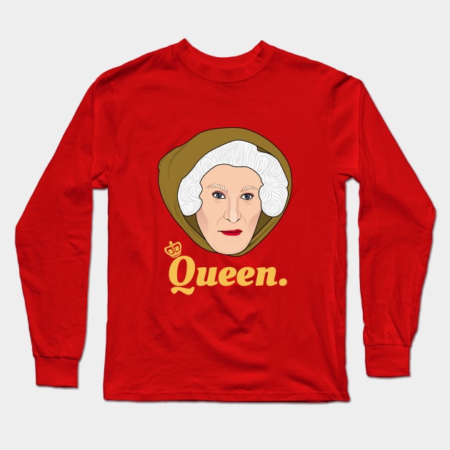 The Vivienne | Queen Long Sleeve T-Shirt by Jakmalone